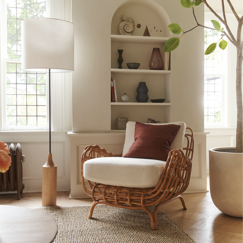 Poltrona Rattan Savannah L91xP98xA103cm