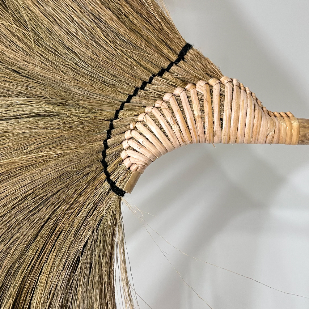 Adorno Decorativo Bambu/Rattan Born C37xL37xA110cm