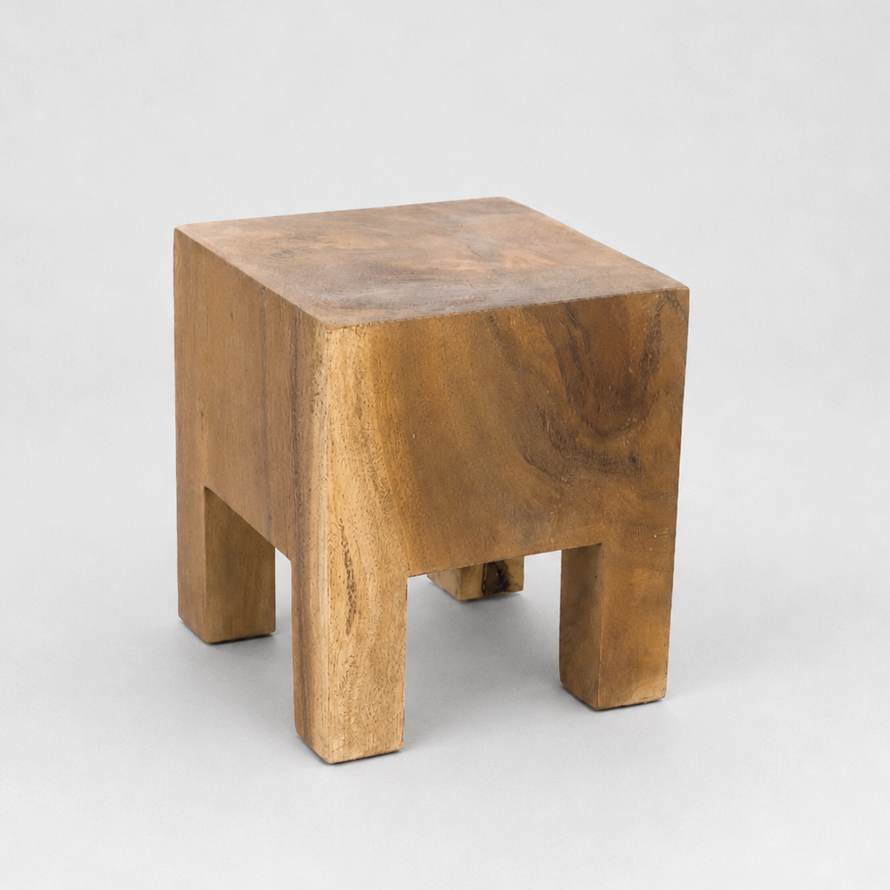 Banco | Mesa Madeira Teca Simon M L33xP33xA37cm