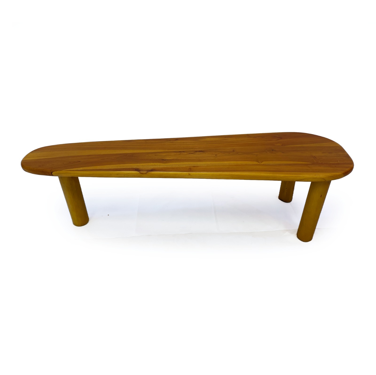 Mesa Centro Madeira Teca Cedrick Natural L130xP37xA37cm