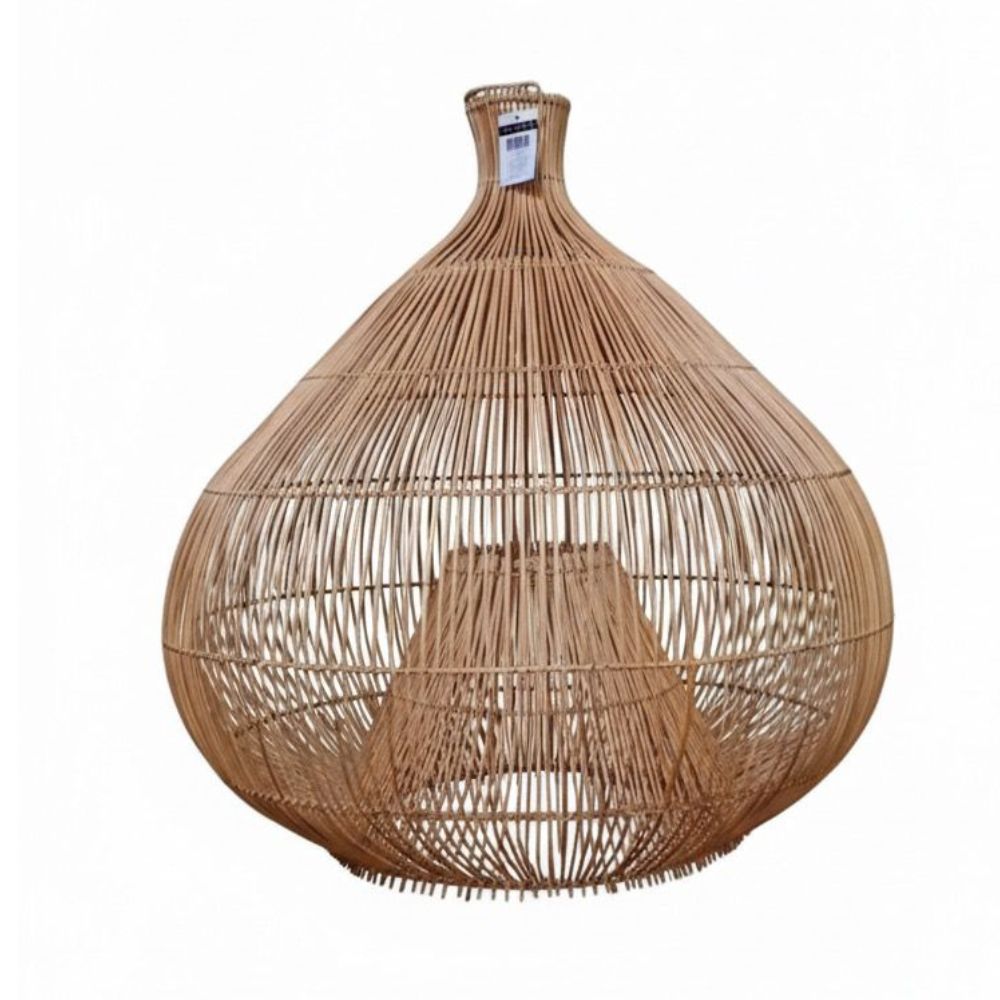 Pendente Rattan Ascot Natural Ø:70 X A:70 CM