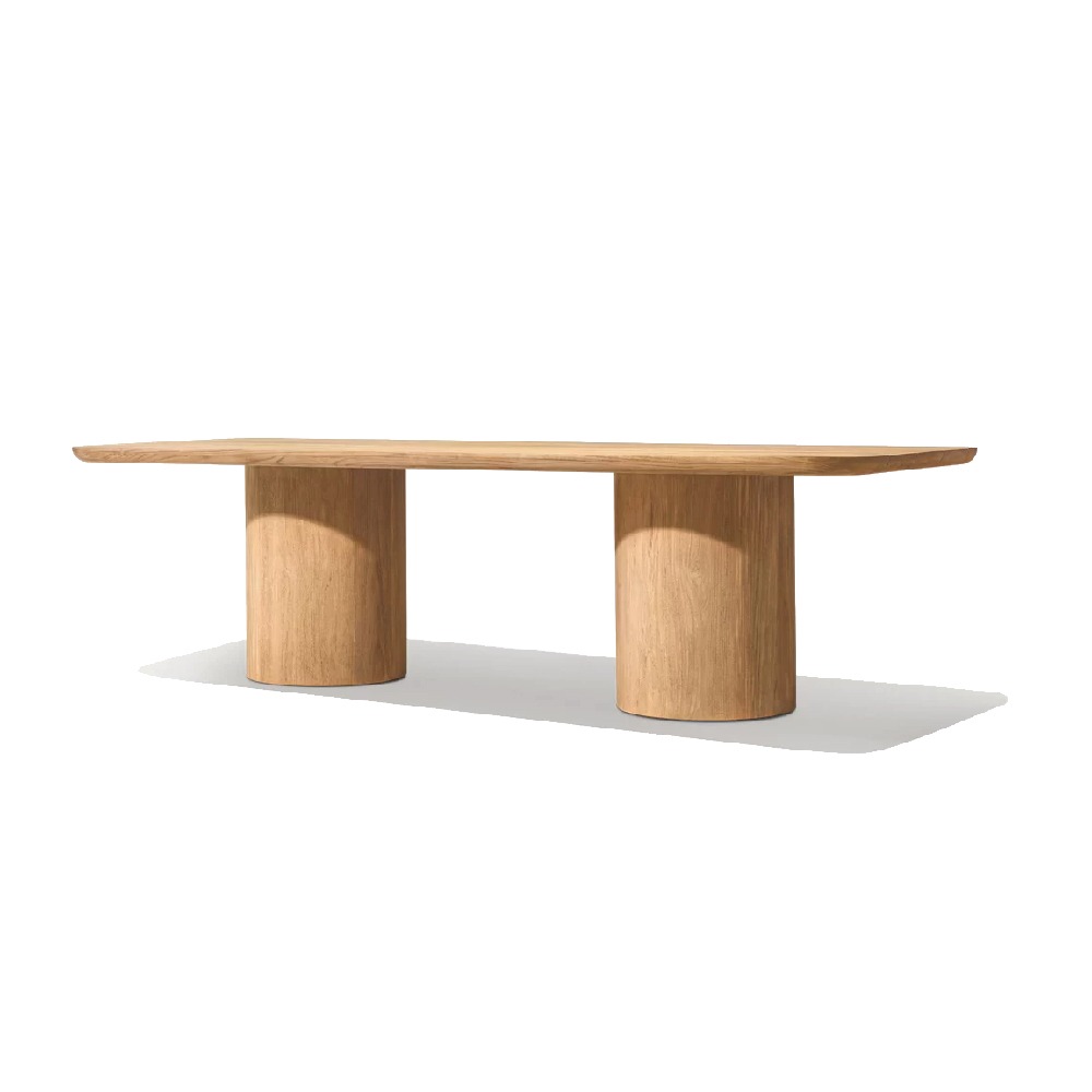 Mesa Jantar Retangular Madeira Teca Mason C244xL107xA76cm