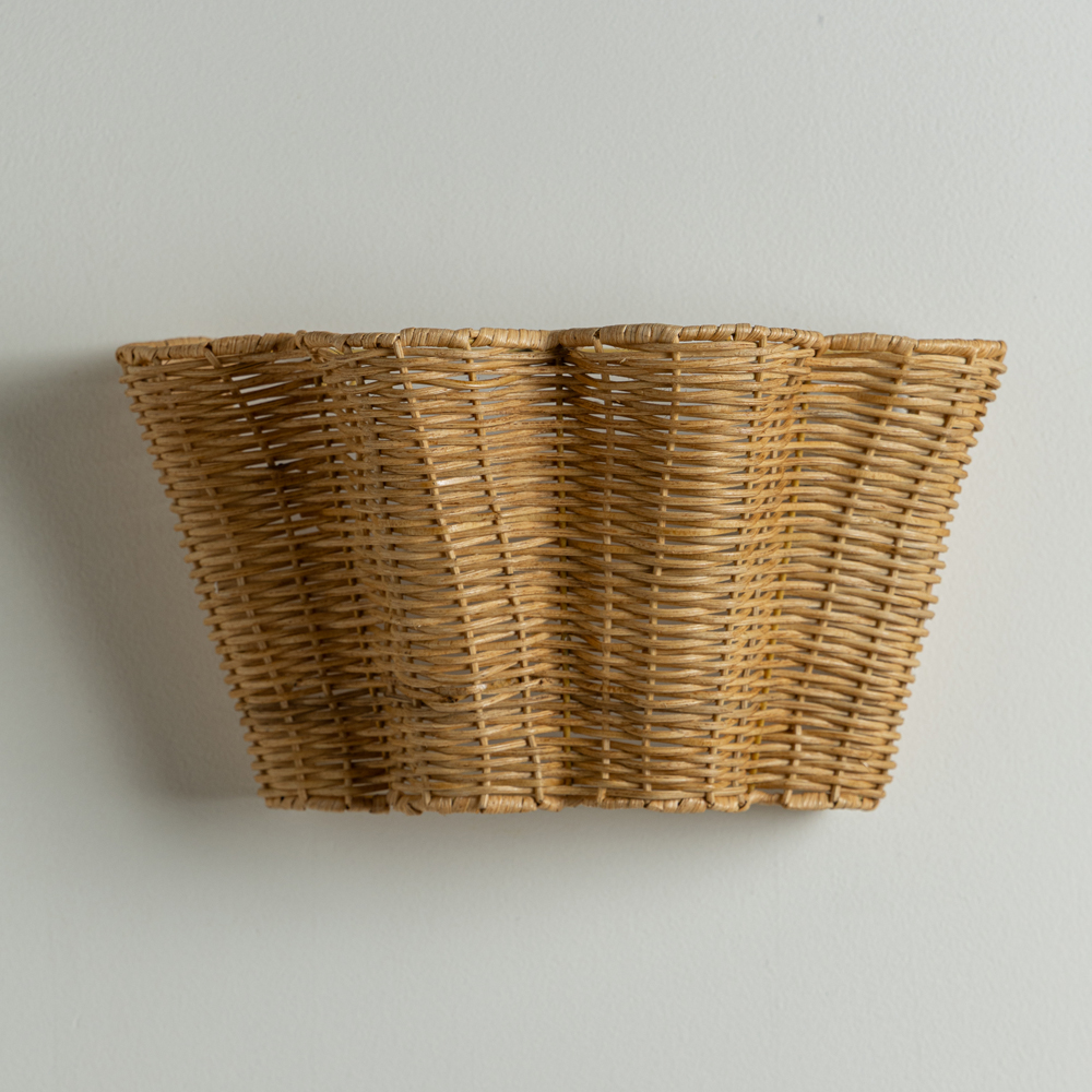 Arandela Rattan Flower C16,5xL35xA16,5cm