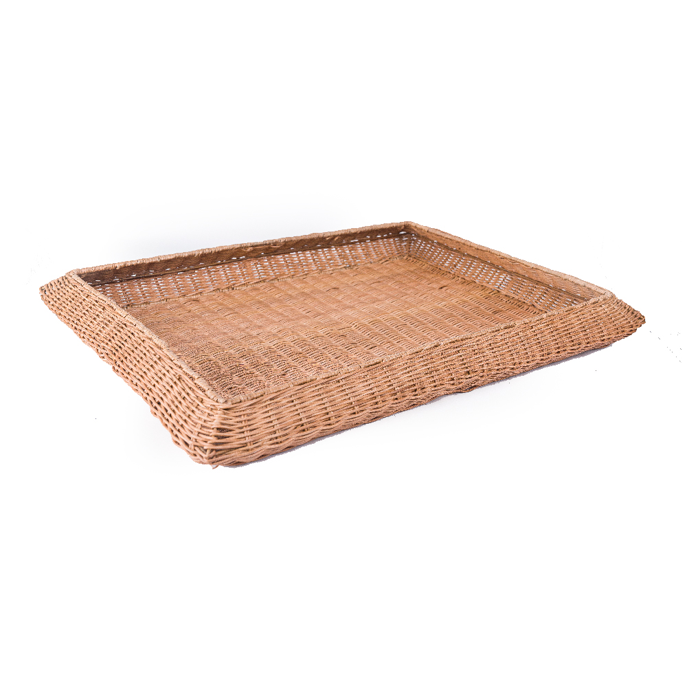 Bandeja Rattan Paola Ribeiro 2 - L:80 X P:50 X A:10 CM