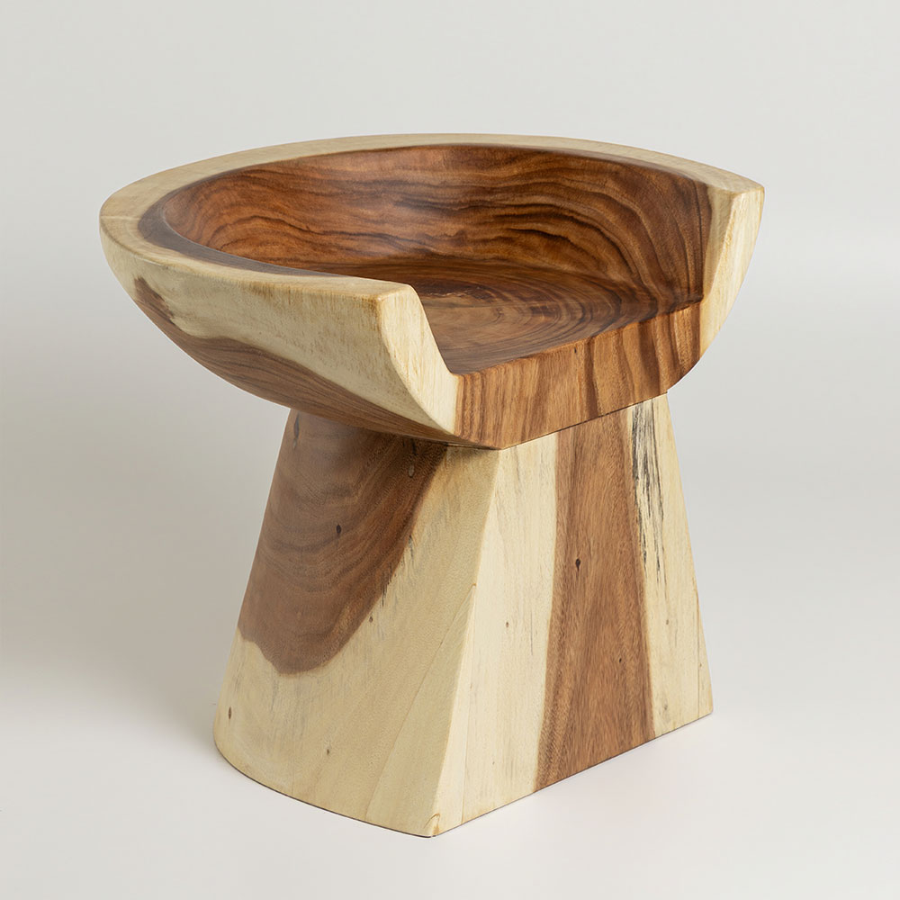 Cadeira Madeira Bhutan 70x50x55CM