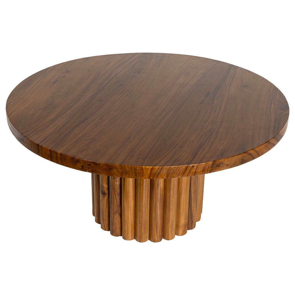 Mesa Jantar Redonda Madeira Suar Karya Ø160xA75cm
