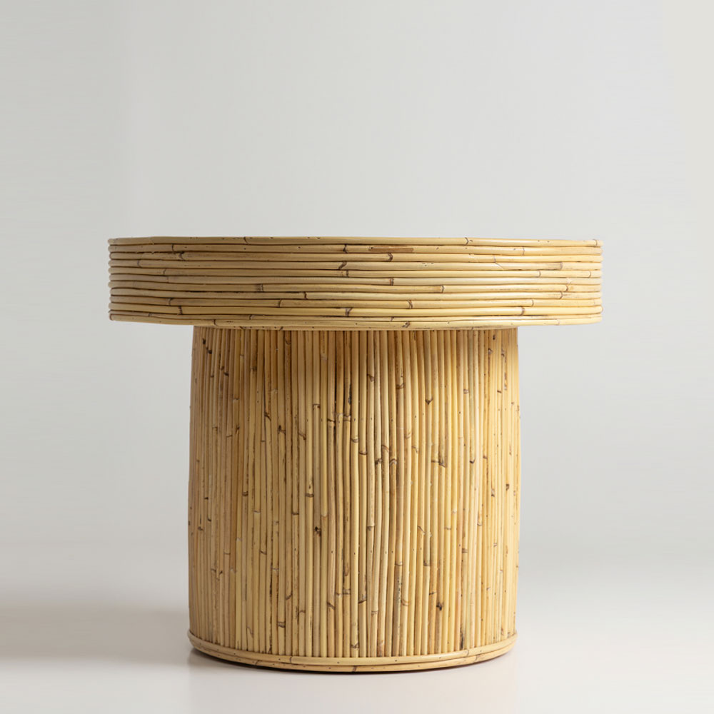 Mesa Centro Rattan Lanna Ø60xA50cm