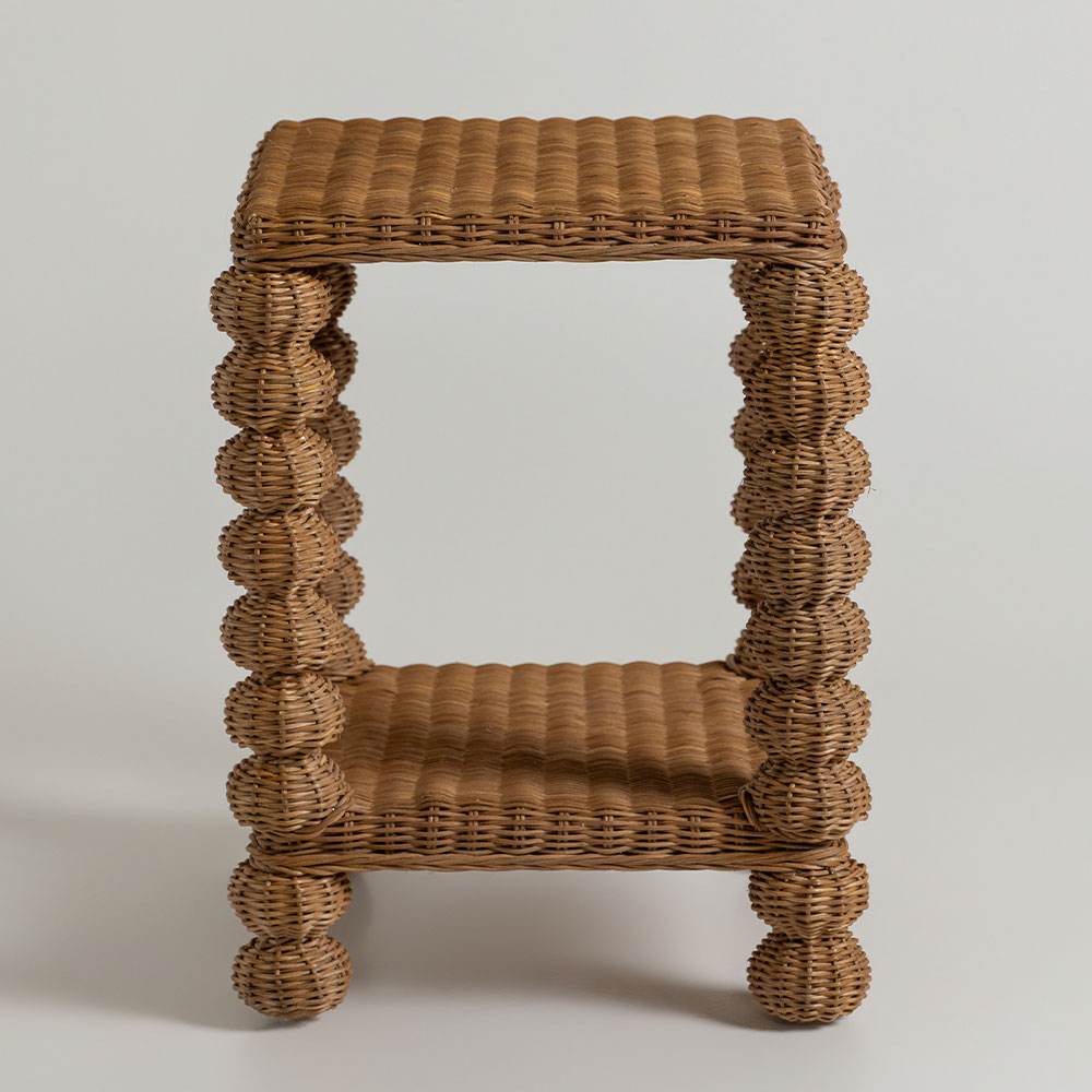 Mesa Lateral Rattan Nima C40xL40xA50cm