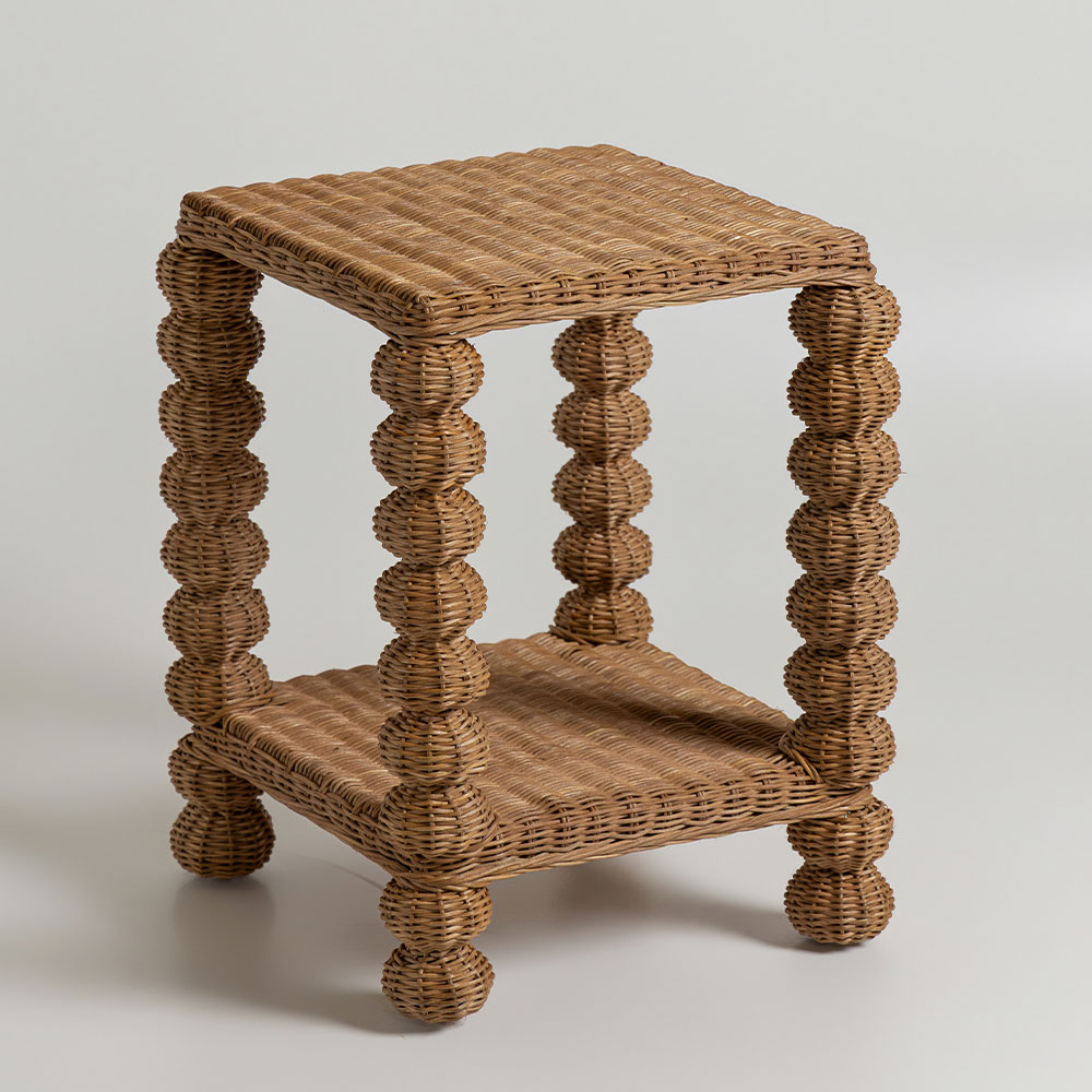 Mesa Lateral Rattan Nima C40xL40xA50cm