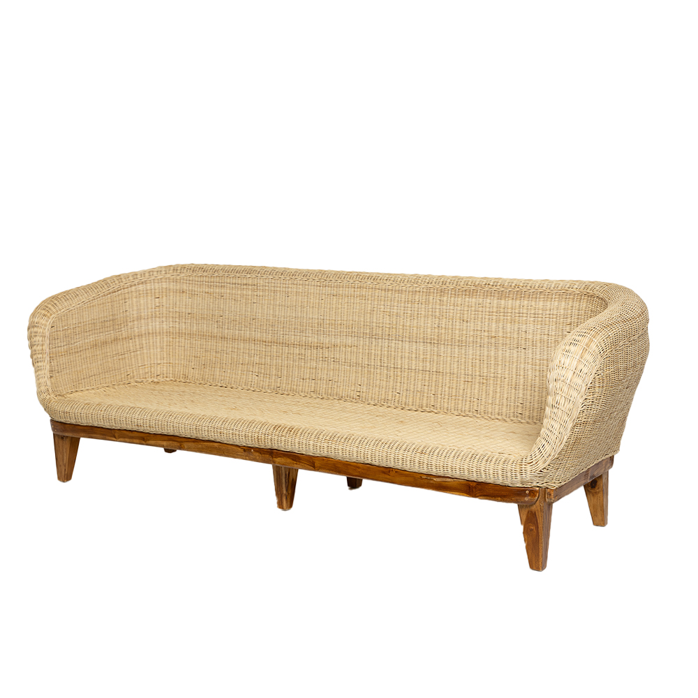 Sofá Rattan Riviera C240xL90xA80cm