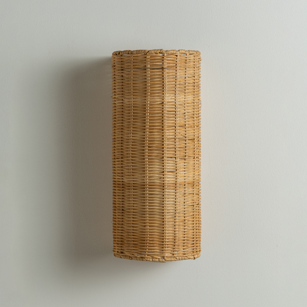 Arandela Rattan Cane C18xP16xA41cm