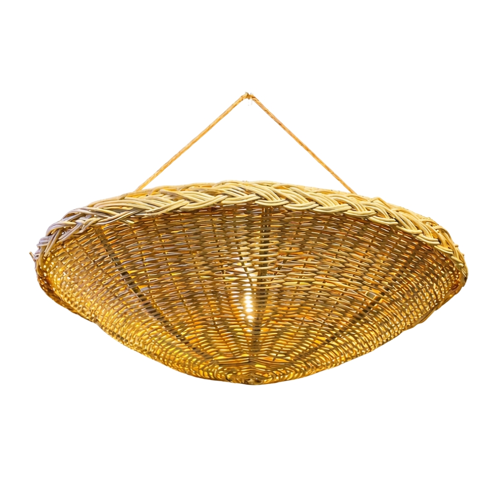 Pendente Rattan Lune Ø50xA15cm