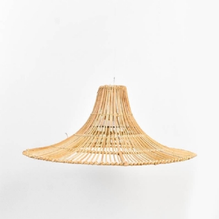 Pendente Rattan Daire 60x30cm
