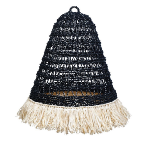 Pendente Fibra Natural Wamar Ø50xA50cm