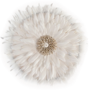 Decoração Conchas Penas Medewi Ø:50 CM