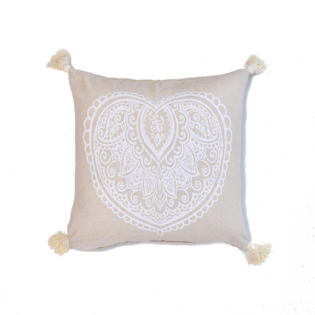 Capa Almofada Algodão Mandala L:50 X P:50 X A:2 CM