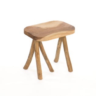 Mesa Lateral Madeira Scala - L:40 X P:30 X A:40 CM