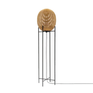 Luminaria Piso Rattan | Metal A:160 CM