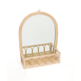 Espelho com Preteleira Enid