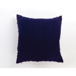 Capa Almofada Algodao Puro & Conchas Jarin Dark Blue L:50 X P:50 X A:10 CM