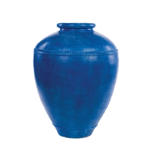Vaso Terracota Hayati I Blue Ø:80 X A:100 CM