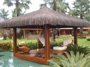 Decoração Parede | Painel de Palha Natural Palasari C270xL120cm