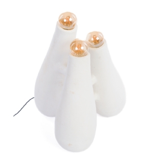 Luminaria Mesa Concreto Dravon Ø:45 X A:55 CM