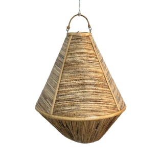 Pendente Fibra Agel|Flor Jacinto Dagua Berlian Ø:50 X A:50 CM