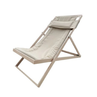 Poltrona Reclinavel Aluminio|Poliester Summer L:59,5 X P:109 X A:91 CM