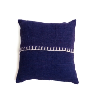 Capa Almofada Algodao Puro & Linho Maris Dark Blue L:50 X P:50 X A:10 CM