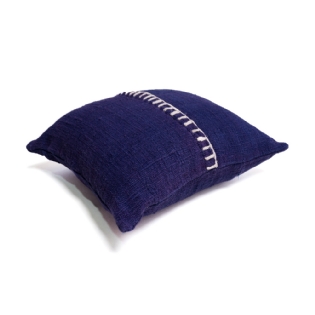 Capa Almofada Algodao Puro & Linho Maris Dark Blue L:50 X P:50 X A:10 CM