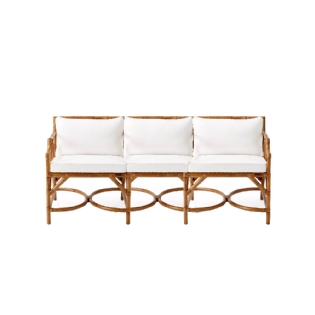 Sofá Rattan Bagus L:190 X  P:79  X  P:78 CM