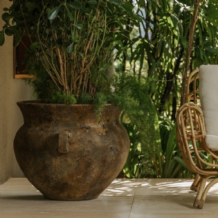 Vaso Terracota Athenis  Ø:74 X A:62 CM