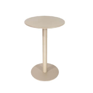 Mesa Alta Bar Aluminio Norin - Ø:60 X A:95 CM