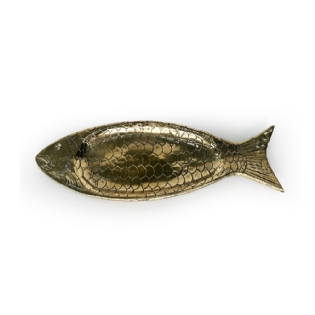 Bandeja Bronze Fish - L:22 CM