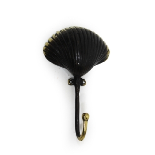 Cabideiro Parede Bronze Oyster G  - L:16 CM