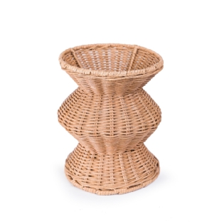 Vaso Rattan Paola Ribeiro 4 - Ø:12,5 X A:12,5 CM