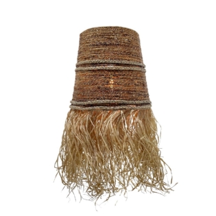 Pendente Fibra Natural Ibu - Ø:50 X A:100 CM