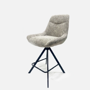 Banqueta Naxos Bege - L:64 X P:64 X A:86 CM