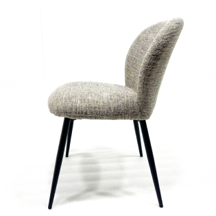 Cadeira Malta Bege - L:50 X P:63 X A:84 CM