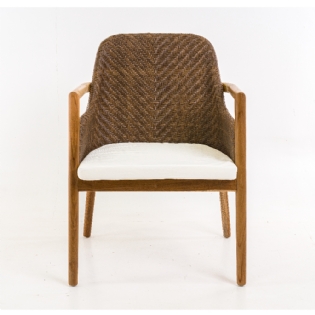 Cadeira Madeira Cave - L:64 X P:62 X A:81 CM