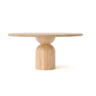 Mesa Jantar Madeira Kamodo - Ø:180 X A:75 CM