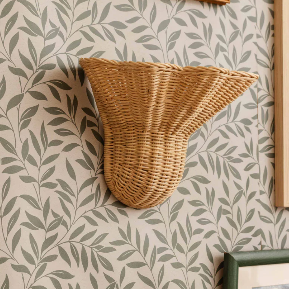 Arandela Rattan Raya L37xP18xA23cm