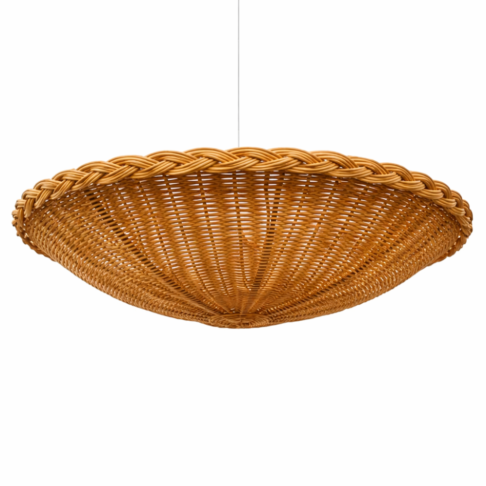 Pendente Rattan Lune Ø50xA15cm
