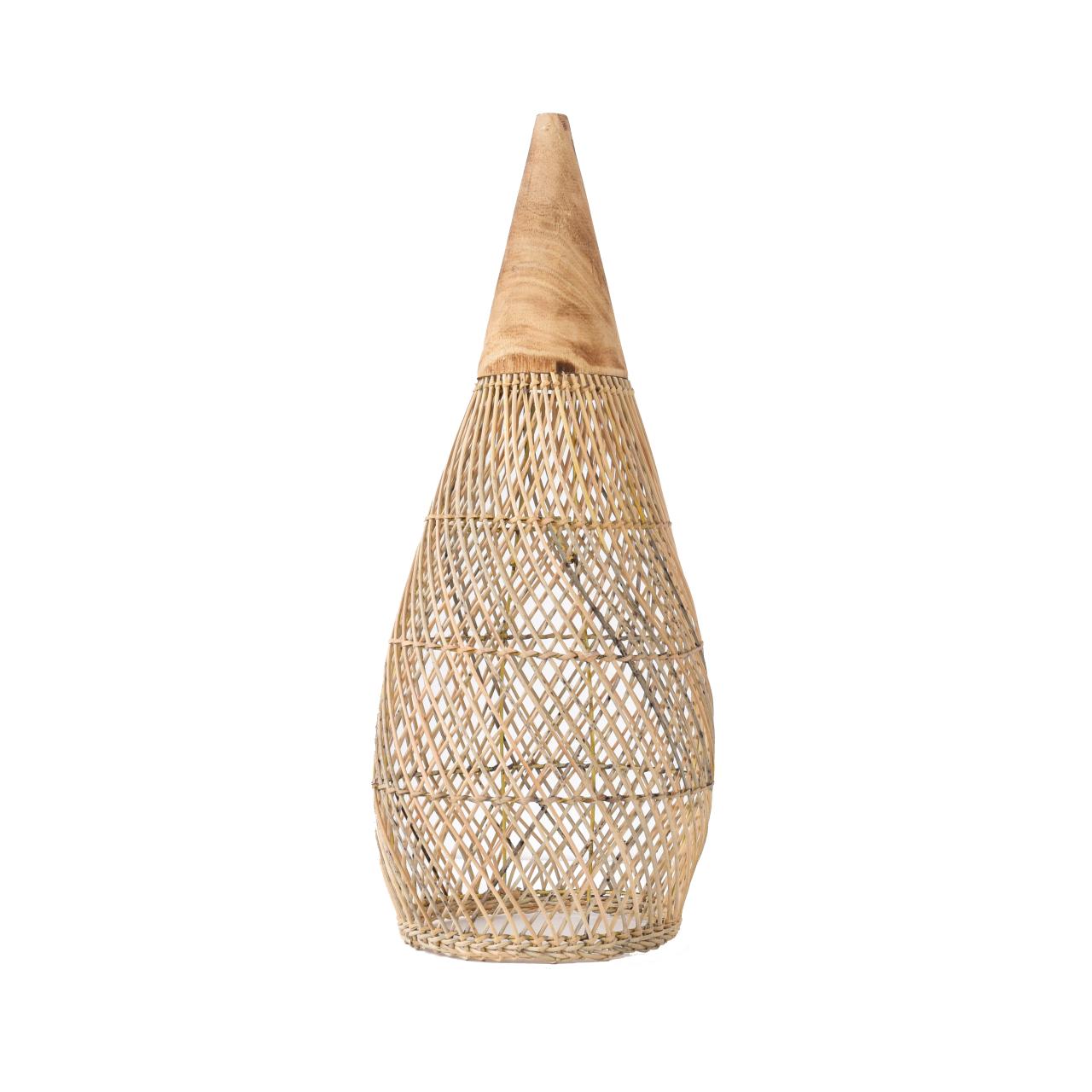 Pendente Rattan N177 Ø:23 X A:60 CM