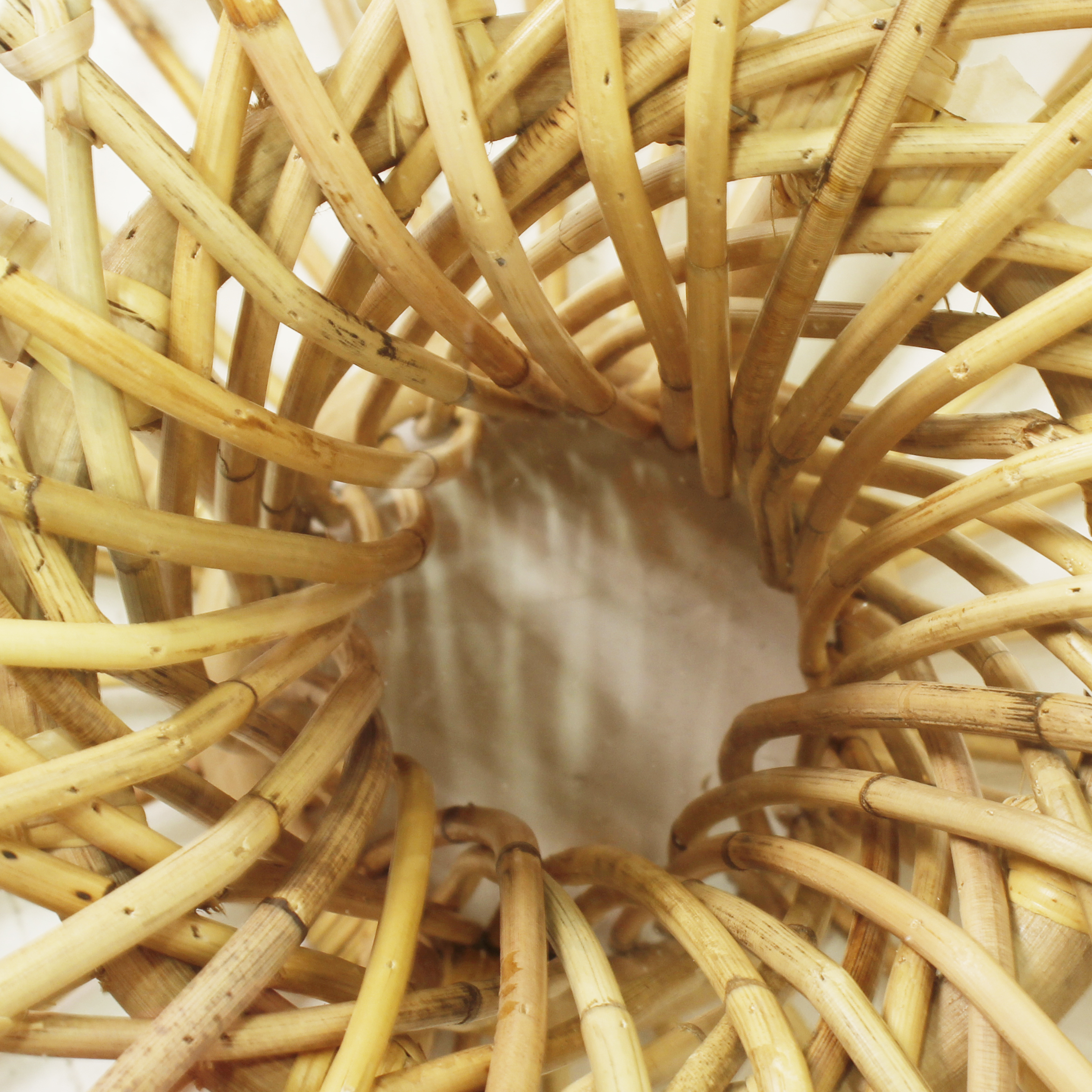 Mesa Centro Rattan Safi - Ø:80 X A:45 CM