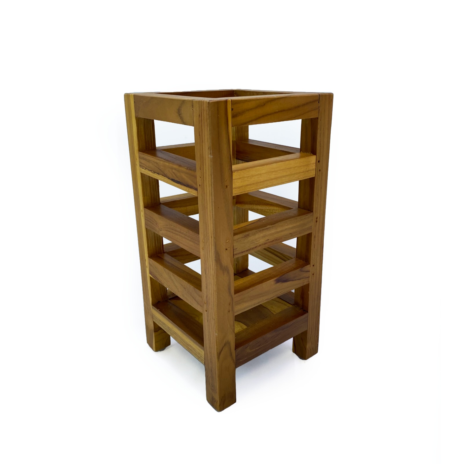 Lanterna para Velas Madeira Vince P C20xL20xA40cm