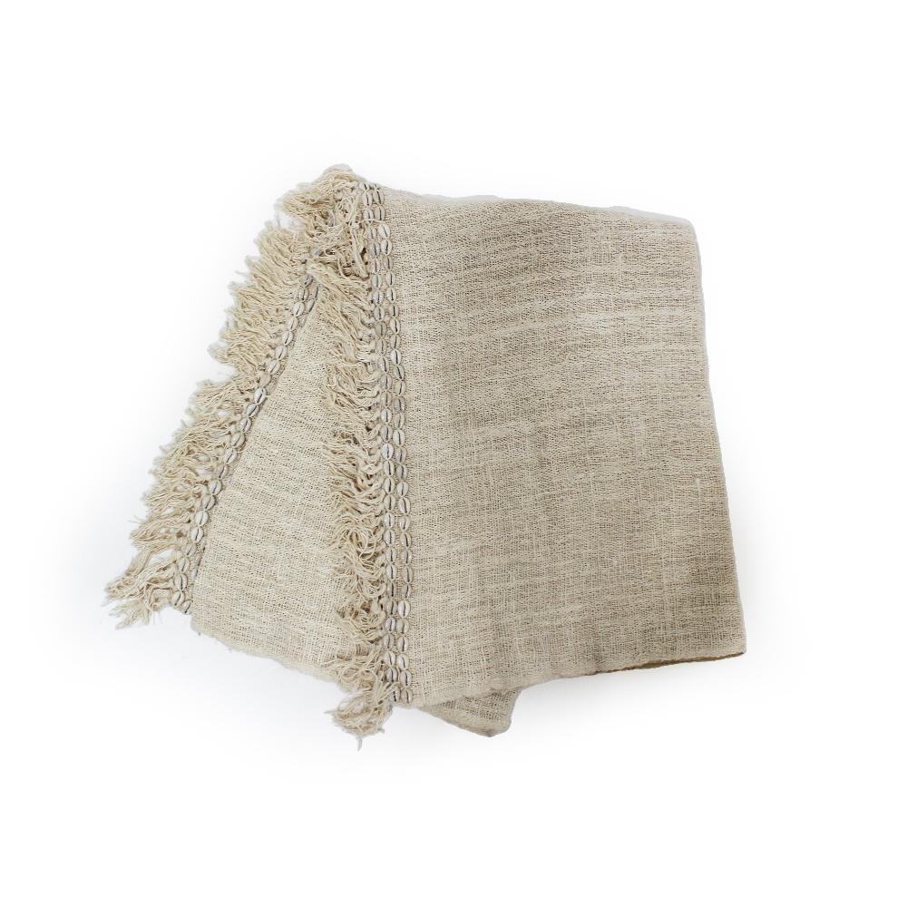 Cobre Leito Algodao Puro & Conchas Allegro L:200 X P:100 X A:02 CM