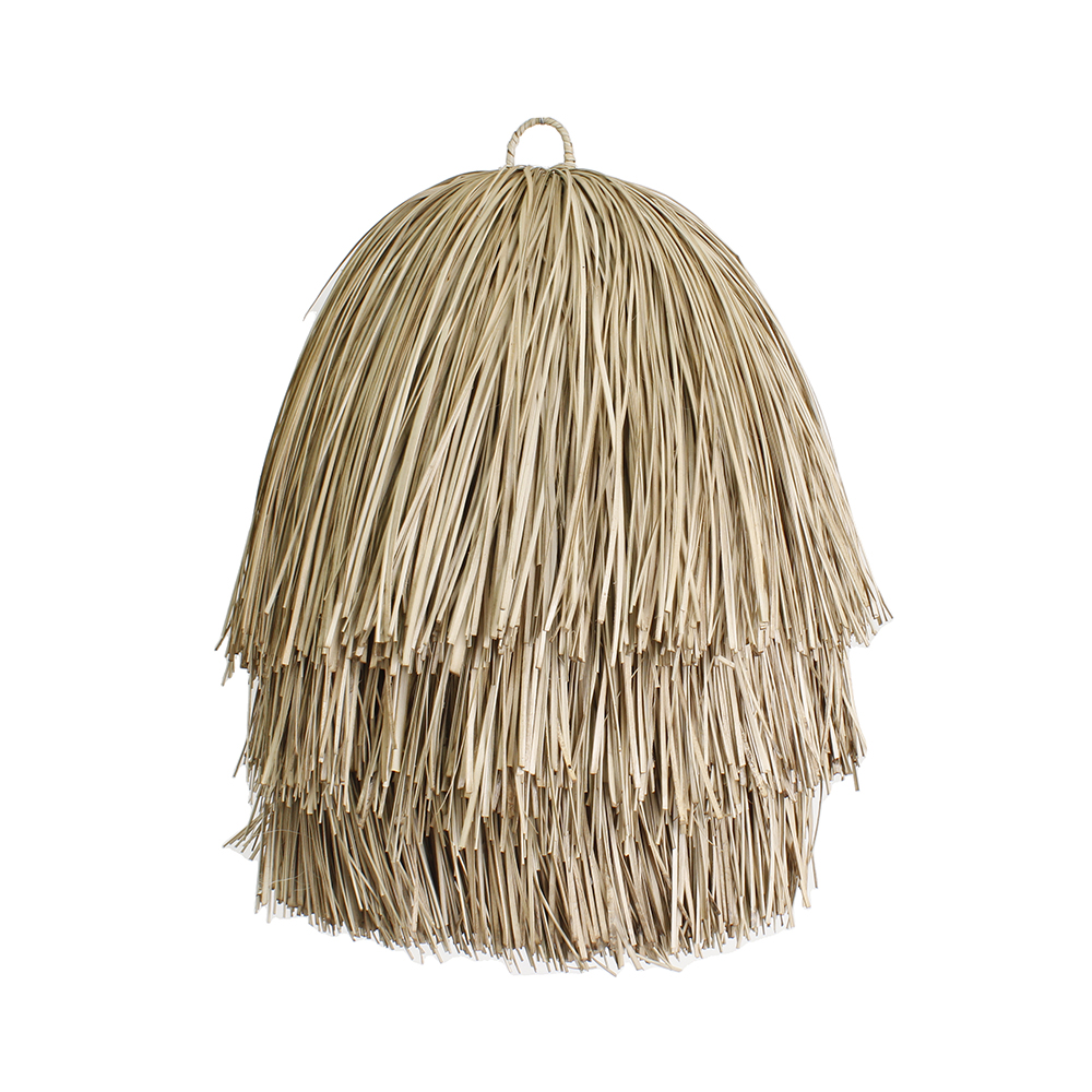 Luminária Fibra Natural Cave - Ø:50 X A:60 CM