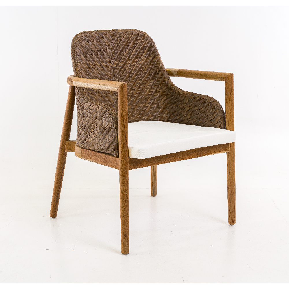 Cadeira Madeira Cave - L:64 X P:62 X A:81 CM